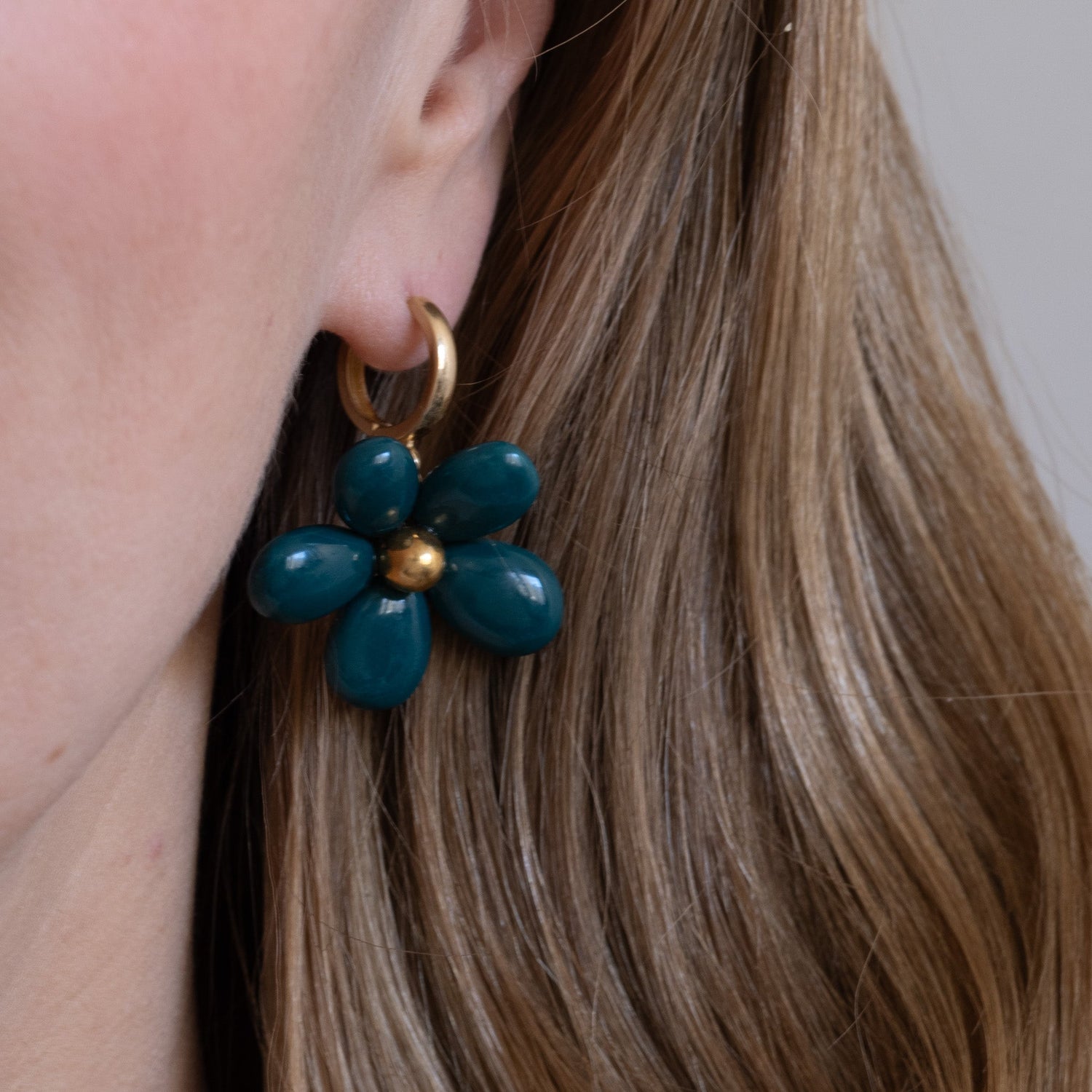 Ceramic Flower Jewelry