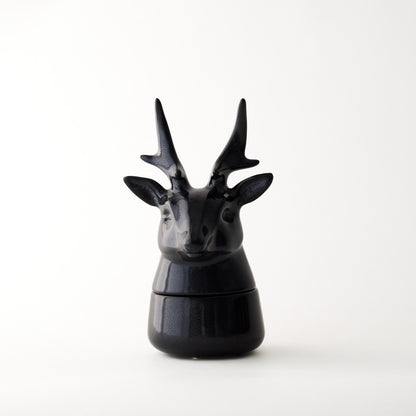 Ikimetsä - Deer with large antlers (Black)