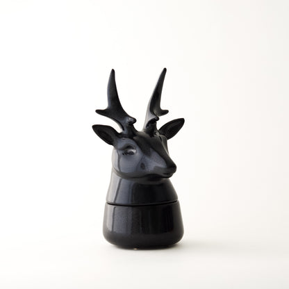 Ikimetsä - Deer with large antlers (Black)
