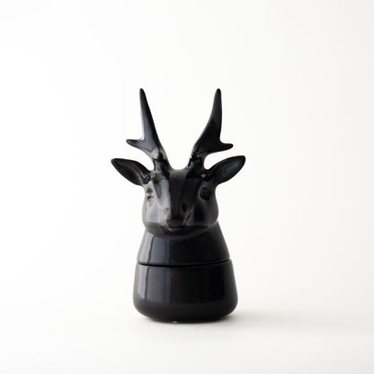 Ikimetsä - Deer with large antlers (Black)