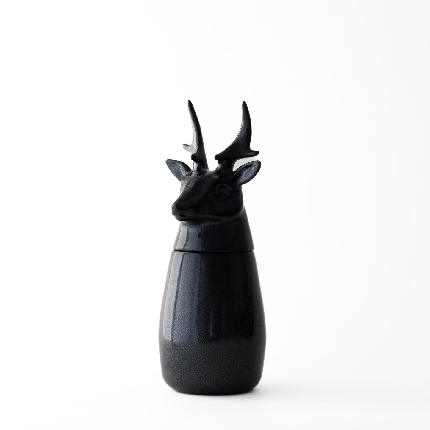 Ikimetsä - Deer with large antlers (Black)