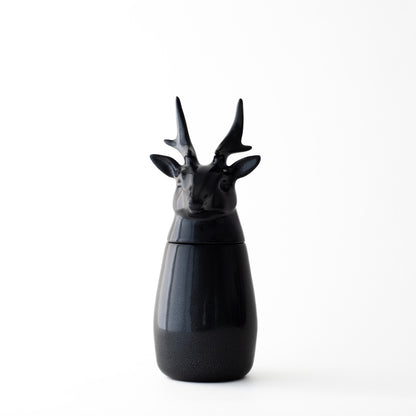 Ikimetsä - Deer with large antlers (Black)