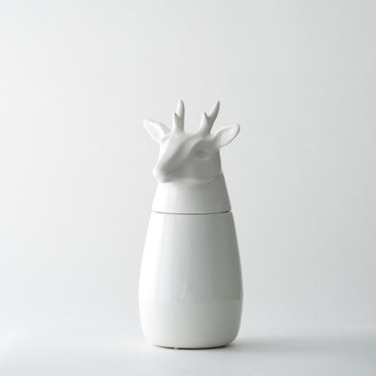 Ikimetsä - Deer with small antlers (White)