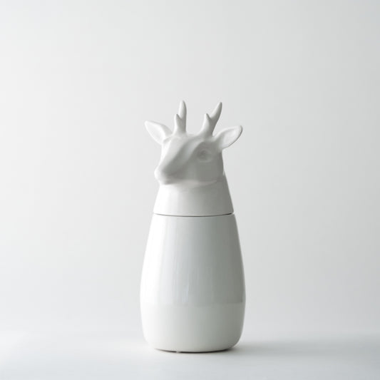 Ikimetsä - Deer with small antlers (White)