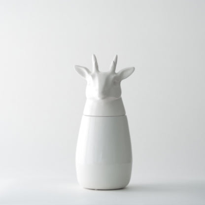 Ikimetsä - Deer with small antlers (White)