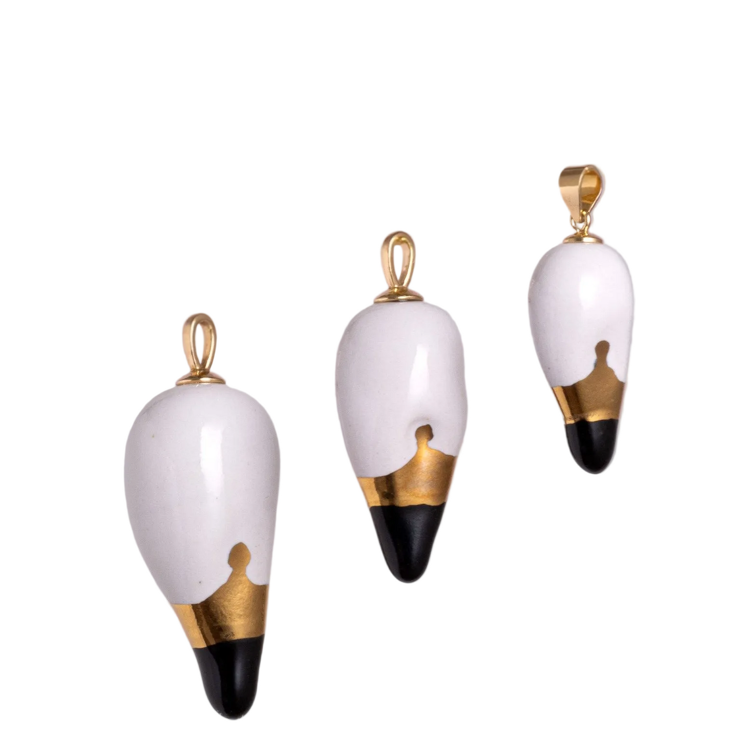 Joutsenkoru Ceramic Swan Pendant (White)
