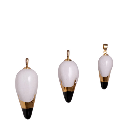 Joutsenkoru Ceramic Swan Pendant (White)